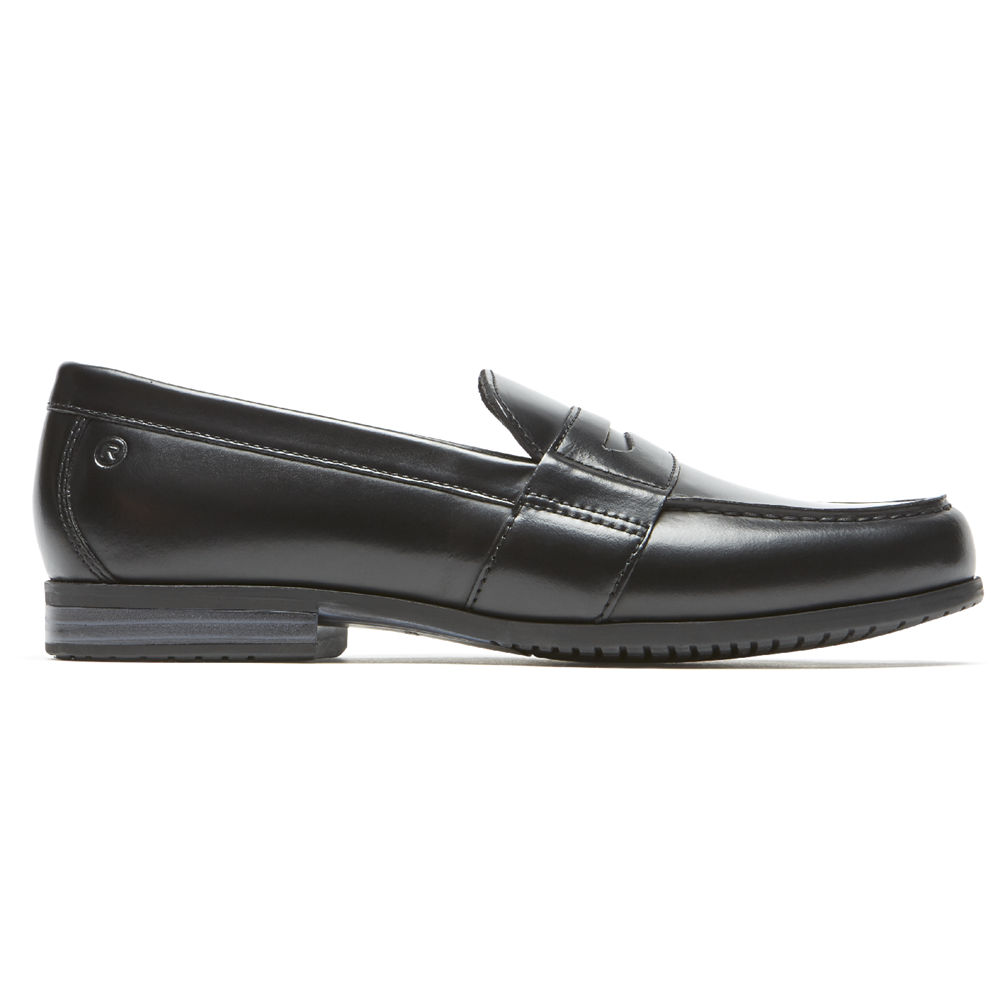 Rockport Mens Classic Lite 2 Penny - Loafers Black - IWQ496703